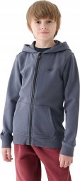 Bluza sportowa chłopięca 4F M1295 rozpinana młodzieżowa z kapturem