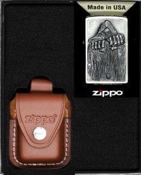 Zestaw ZIPPO Zapalniczka GAME OVER EMBLEM Prezentowy No4