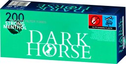Gilzy papierosowe DARK HORSE STRONG MENTHOL 200szt