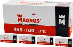 Gilzy papierosowe MAGNUS 550szt X 5