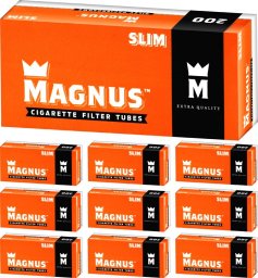Gilzy papierosowe MAGNUS SLIM 200szt X 10