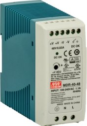 Barox PS-DIN-AC/48/120 adapter zasilający/ inwentor Wewnętrzna 120 W Niebieski, Szary