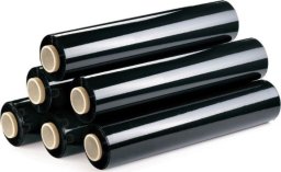 FOLIA STRETCH RĘCZNA 1.1 kg CZARNA (6) -