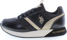 U.S. Polo damskie sneakersy NOBIW002-BLK czarne 37