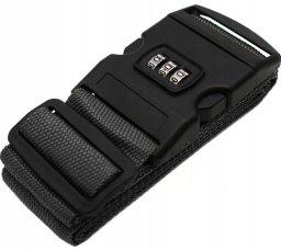 UNIWERSALNY PAS ZABEZPIECZAJĄCY DO WALIZKI SPINAJĄCY 180x5CM NA SZYFR PROWORLD SZARY