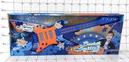 GITARA ELEKTRYCZNA NA BATERIE W PUDEŁKU