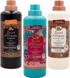 Zestaw Tesori d'Oriente 3x Płyn do płukania tkanin 760 ml - BAH