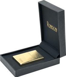 Zapalniczka RONSON GOLD BRUSHED Benzynowa