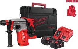 MILWAUKEE. BATTERY HAMMER M18BLHXMC-502X + LAMP AND SLEEVE