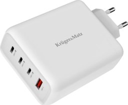 Ładowarka sieciowa Kruger&amp;Matz 140 W GaN z funkcją Quick Chazge and Power Delivery