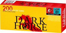 Gilzy papierosowe DARK HORSE EXTRA LONG 200szt