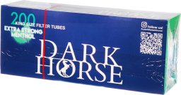 Gilzy papierosowe DARK HORSE EXTRA STRONG MENTHOL 200szt
