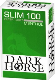 Gilzy papierosowe DARK HORSE SLIM MENTHOL EXTRA LONG 100szt