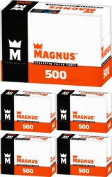 Gilzy papierosowe MAGNUS 500szt X 5