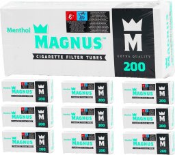Gilzy papierosowe MAGNUS MENTHOL 200szt X 10