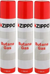 Zestaw Gaz do zapalniczek ZIPPO 100ml x 3 Akcesoria
