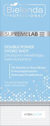 BIELENDA PROFESSIONAL Supremelab Hydra Glow Double Power Hydro Shot Dwufazowy nawadniający Hydro-koncentrat do twarzy 30 ml