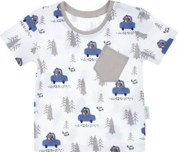 Bluzka z krótkim rękawem  T-shirty dla chłopca Nicol Muki 98