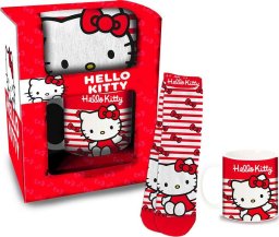 Coriex Zestaw prezentowy Hello Kitty -  kubek ze skarpetkami set2 (10743)