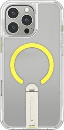 Etui Skinarma Helix do iPhone 16 Pro Max Magnetic Charging 360 Rotating Stand przezroczysty