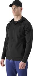 Bluza męska 4F FNK M512 czarna 4FWSS25TFSWM512 XL