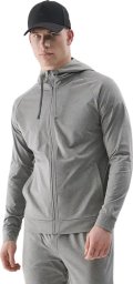Bluza męska 4F FNK M512 szary melanż 4FWSS25TFSWM512 25M XL
