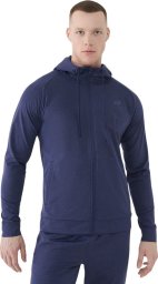 Bluza męska 4F FNK M512 ciemny granat melanż 4FWSS25TFSWM512 30M XL