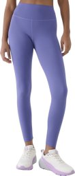 Legginsy damskie 4F FNK F307 fioletowe 4FRSS25TFTIF307 32S L