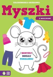 Kolorowanka ubieranka Myszki  98474