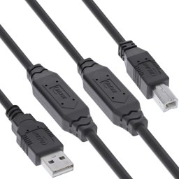 Kabel USB Eaton USB-A - USB-B 12.5 m Czarny