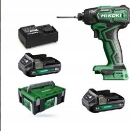 HIKOKI. IMPACT DRIVER 18V   WH18DDWRZ 140Nm 2x2.0Ah HSC