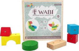 Woopie Drewniane klocki magnetyczne WABI 20 el. [76 ruchomych magnesów]