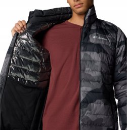 Columbia Powder Lite II Printed Jacket 2098394010 Czarne XL