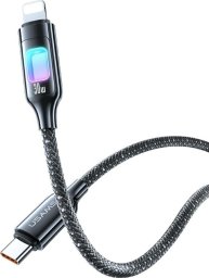 Kabel USB Usams USB-C - Lightning 1.2 m Szary
