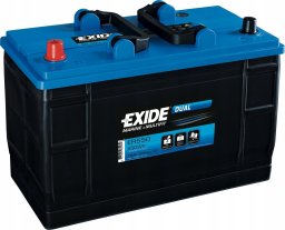 Akumulator EXIDE 12V 115Ah/760A DUAL MARINE/RV (L+ biegun standardowy) 350x175x235 B0 (dodatkowy-auxiliary/głębokiego rozładowania/rozruchowo-zasilający/rozruchowy)