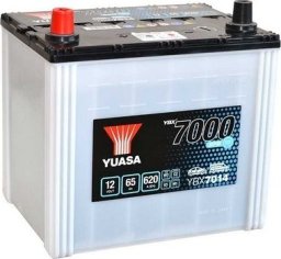 Akumulator YUASA 12V 65Ah/620A START&STOP EFB YBX7000 EFB Start Stop Plus (L+ biegun cienki (pojazdy japońskie)) 232x173x225 B00 (efb/rozruchowy)