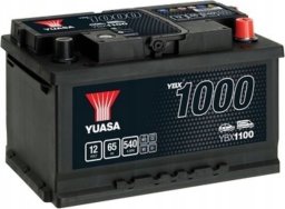 Akumulator YUASA 12V 65Ah/540A YBX1000 CaCa (P+ standardowy) 278x175x190 B13 (rozruchowy)