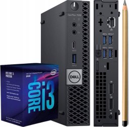 Komputer Dell Optiplex 7060 Tiny Intel Core i3 8GB DDR4 256GB SSD Windows 11