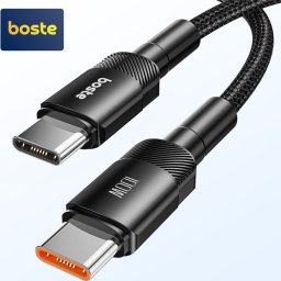 Boste Beauty Armor Series | Kabel, przewód USB-C do USB-C 100W, Uniwersalny, 2m