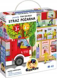CzuCzu Puzzle Tak działa Straż pożarna 93808