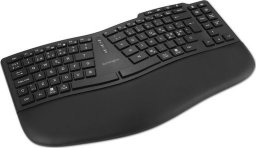 Kensington Pro Fit Ergo KB675 EQ TKL klawiatura Dom/Biuro USB + RF Wireless + Bluetooth QWERTY Skandynawia Czarny