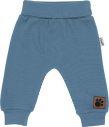 Spodnie niemowlęce bawełniane dla chłopca morskie Eddy Muki 56 (51 - 56 cm)