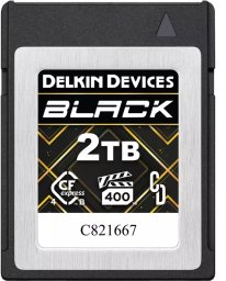 Delkin CFexpress 4.0 BLACK | Type B | R3700/W3220 (VPG400) 2TB