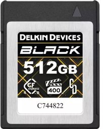 Delkin CFexpress 4.0 BLACK | Type B | R3600/W3200 (VPG400) 512GB