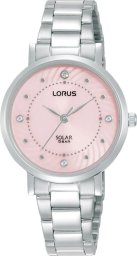 Zegarek damski Lorus RY521AX9 CYRKONIE srebrny