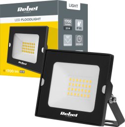 Naświetlacz Rebel Light Reflektor LED 20W 6500K 230V IP65 1750lm Rebel
