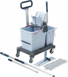 Mop Vileda UltraSpeed Pro Double Bucket Ready to Go Kit Push z wiadrem
