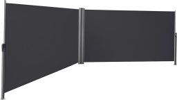 Markiza dwustronna, chowana markiza boczna 1,6 x 6 m (