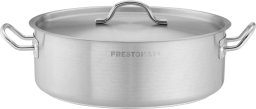 Prestona Garnek niski 8,8 l o średnicy 320 mm z pokrywką ze stali nierdzewnej | PRESTONA, 210125