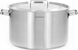 Technica Garnek niski 31,4 l o średnicy 400 mm z pokrywką ze stali nierdzewnej | TECHNICA, Platinum Line